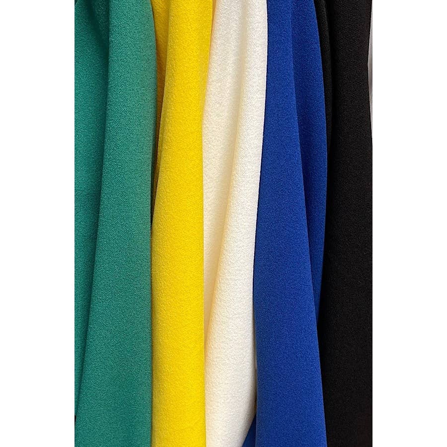 PLUS SIZE RUCHED THREE QUARTER SLEEVE BLAZER JACKET