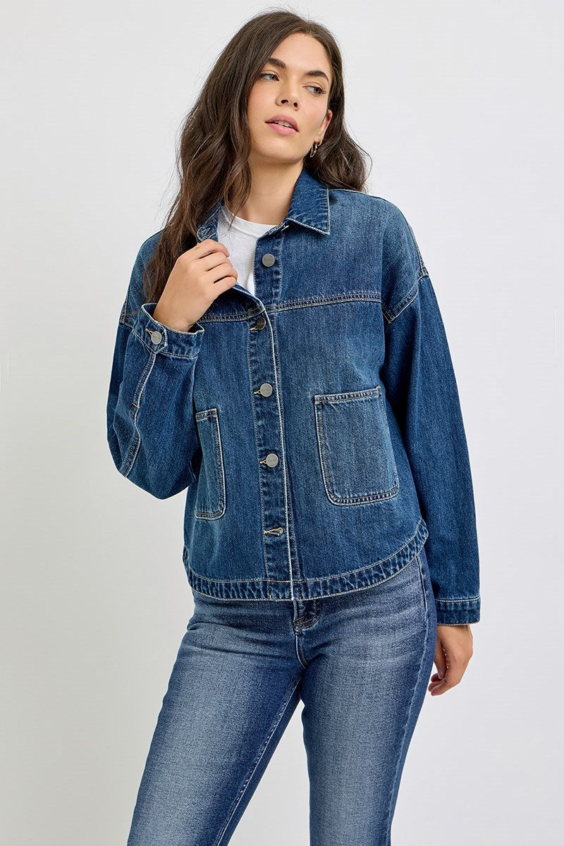 Relaxed Fit Denim Jacket