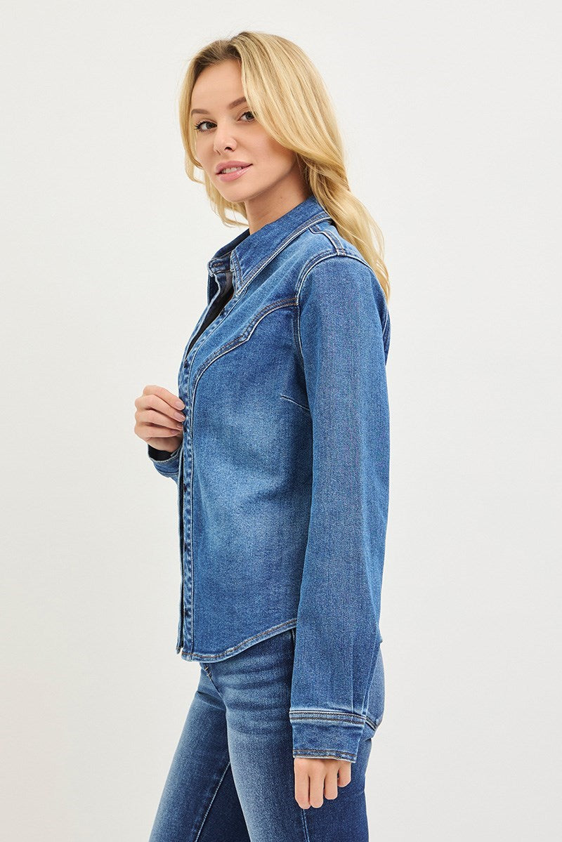 Western Yoke Detailed Shirt