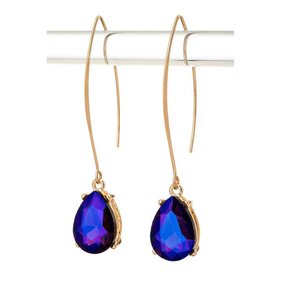 Euro Wire Teardrop Earrings