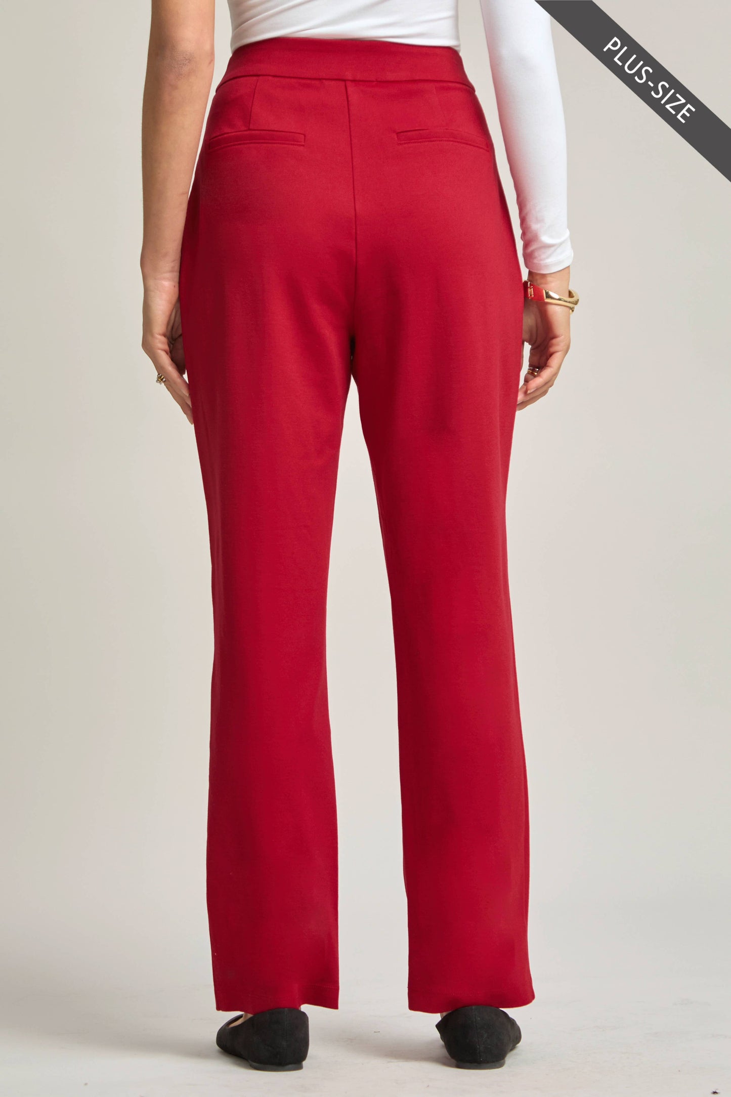 PLUS SIZE Magic High-Rise Barrel Pants