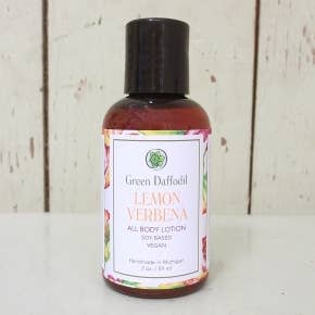 Lemon Verbena Mini Soy Lotion Bottle