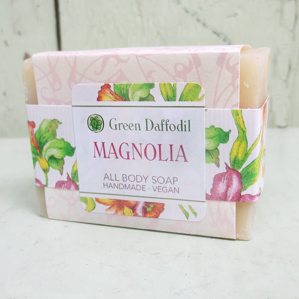Magnolia Natural Handmade Bar Soap - Floral