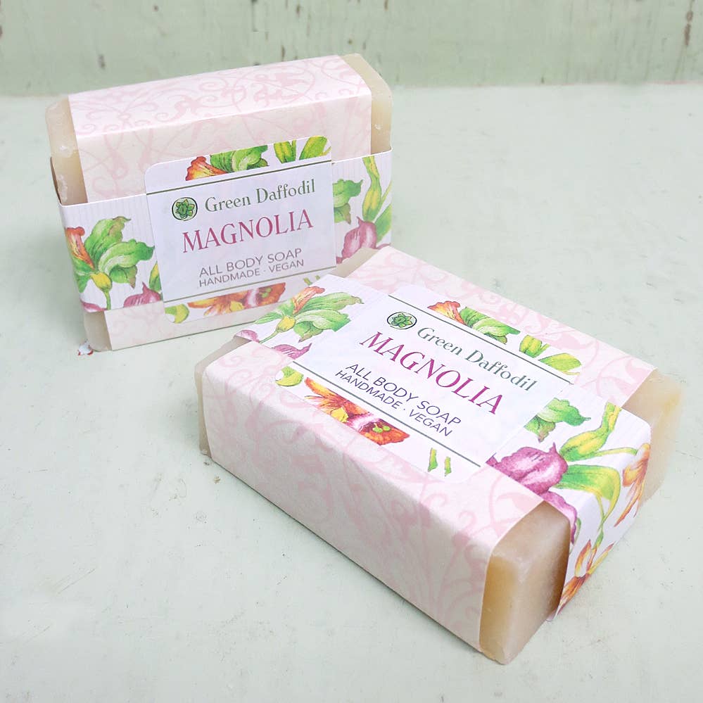 Magnolia Natural Handmade Bar Soap - Floral