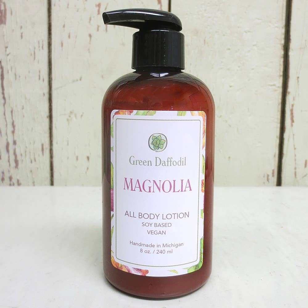 Magnolia Soy Lotion Pump Bottle