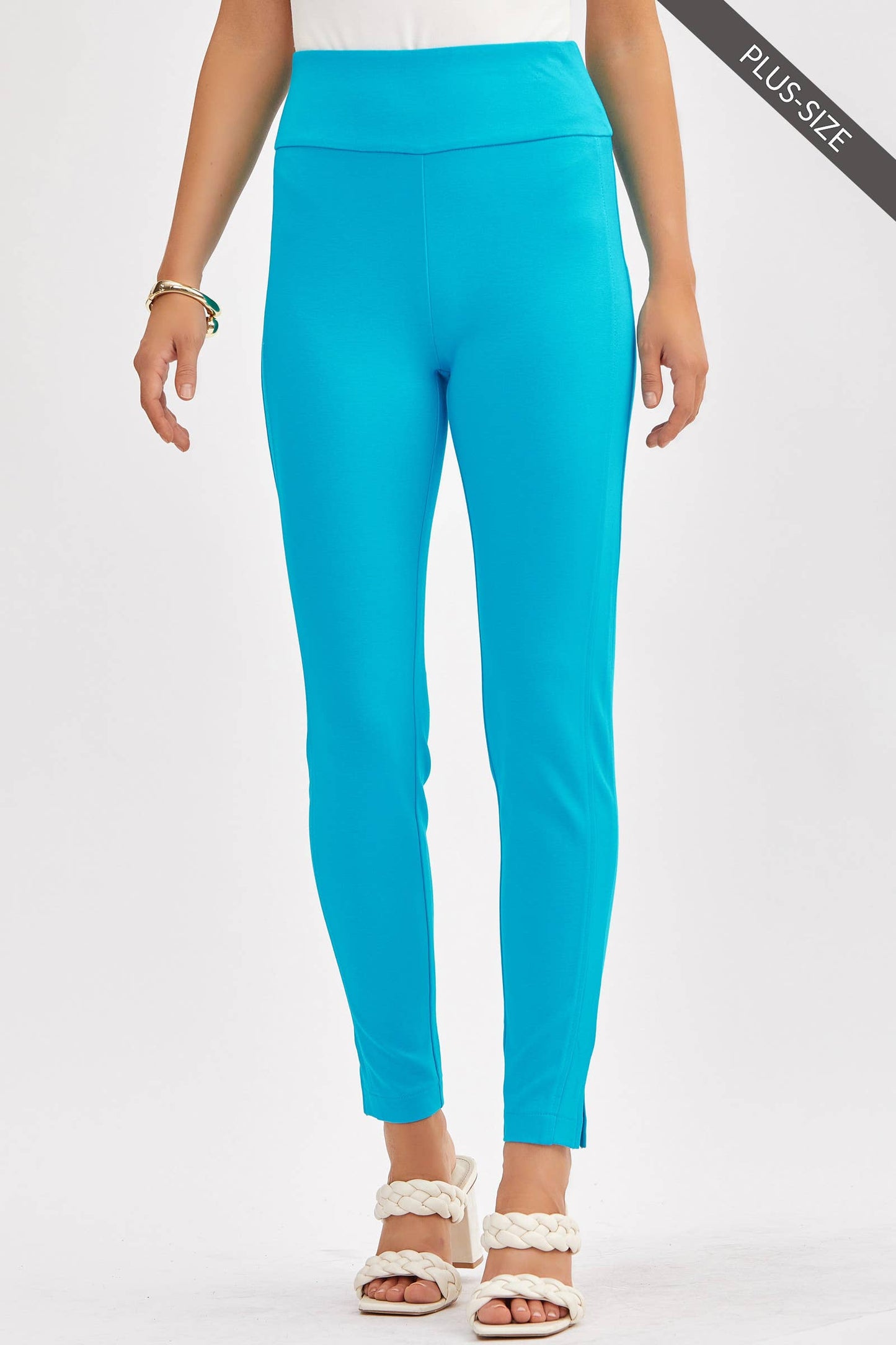 PLUS SIZE Magic High Waisted 28" Skinny Pants