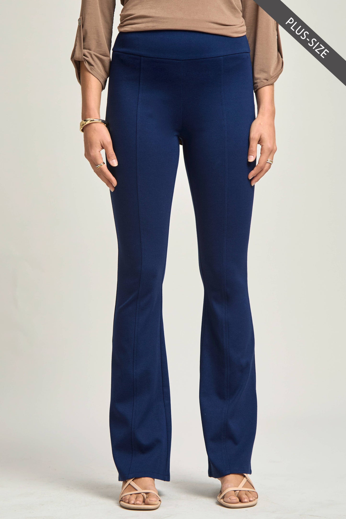 PLUS SIZE Magic High Waisted Kick Flare Pants