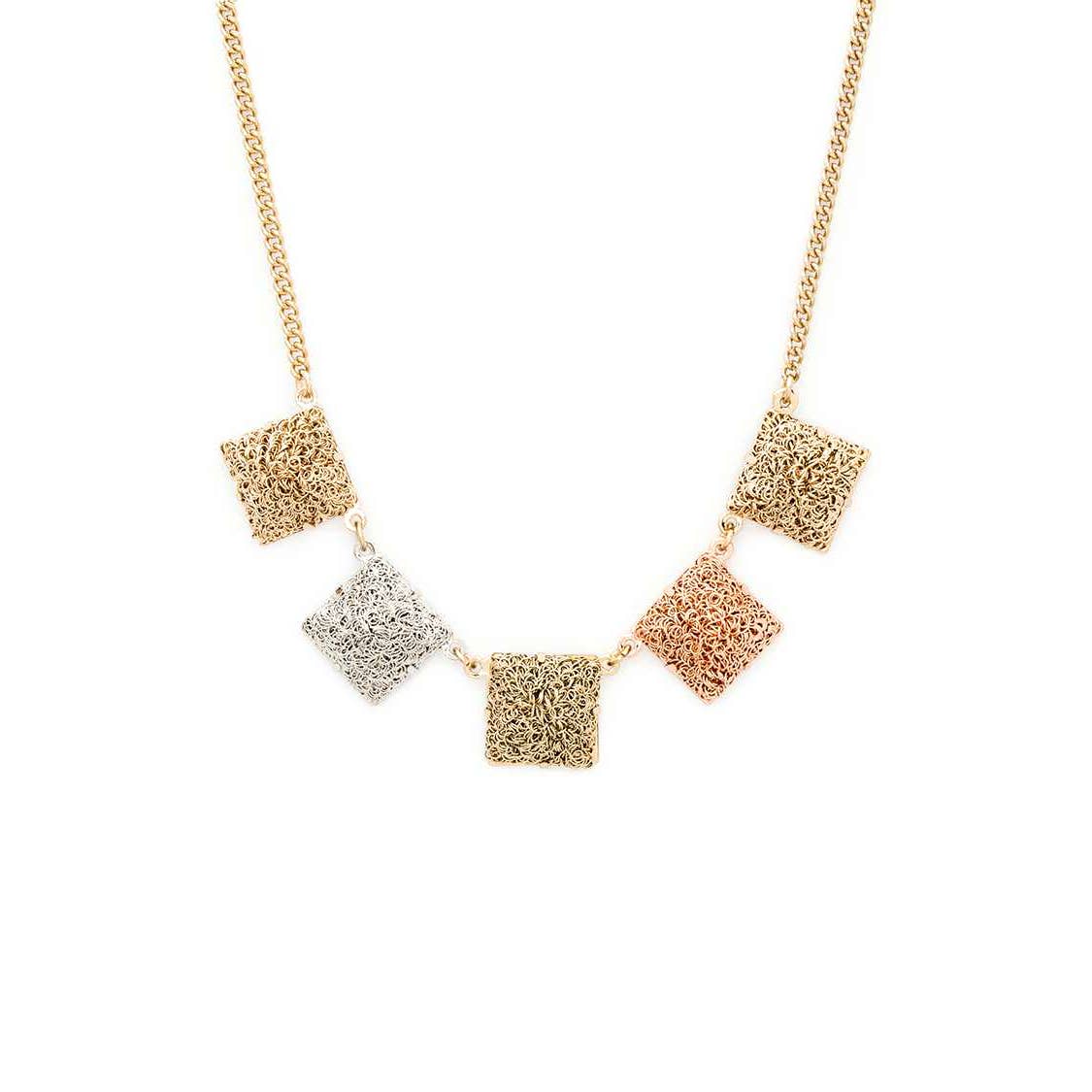 Square Metallic Necklace
