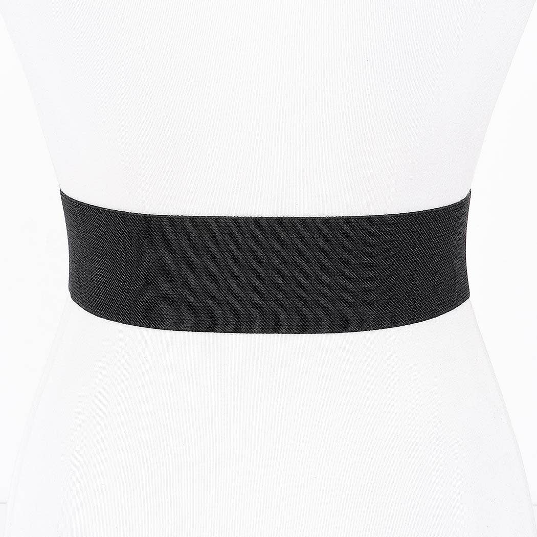 Metal Buckle Stretch Plus Size Belt