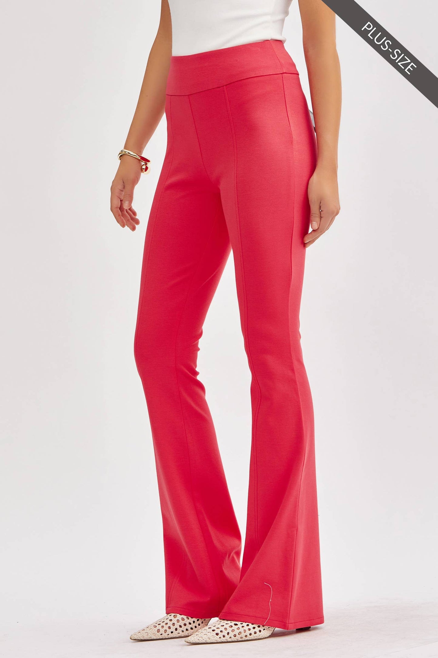 PLUS SIZE Magic High Waisted Kick Flare Pants