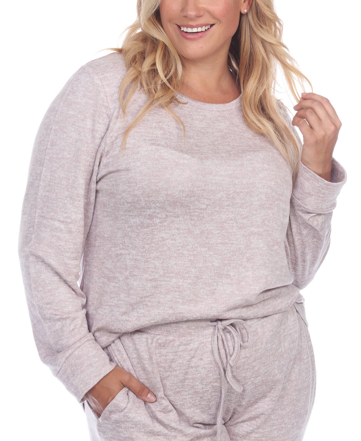 Plus Size 2 Piece Lounge Set