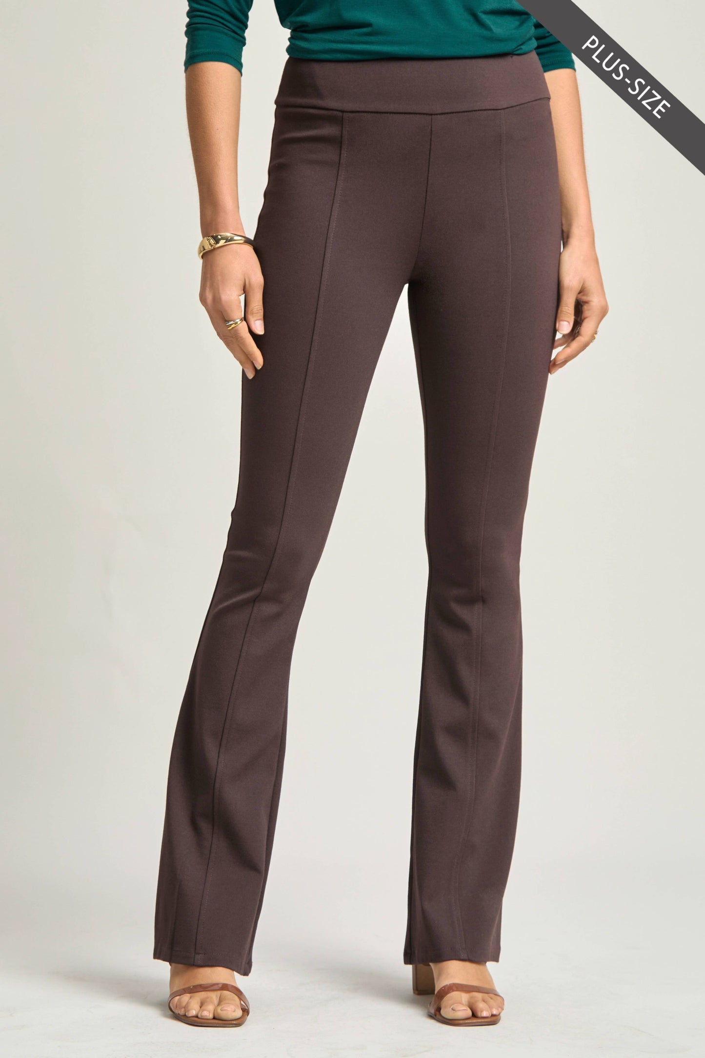 PLUS SIZE Magic High Waisted Kick Flare Pants