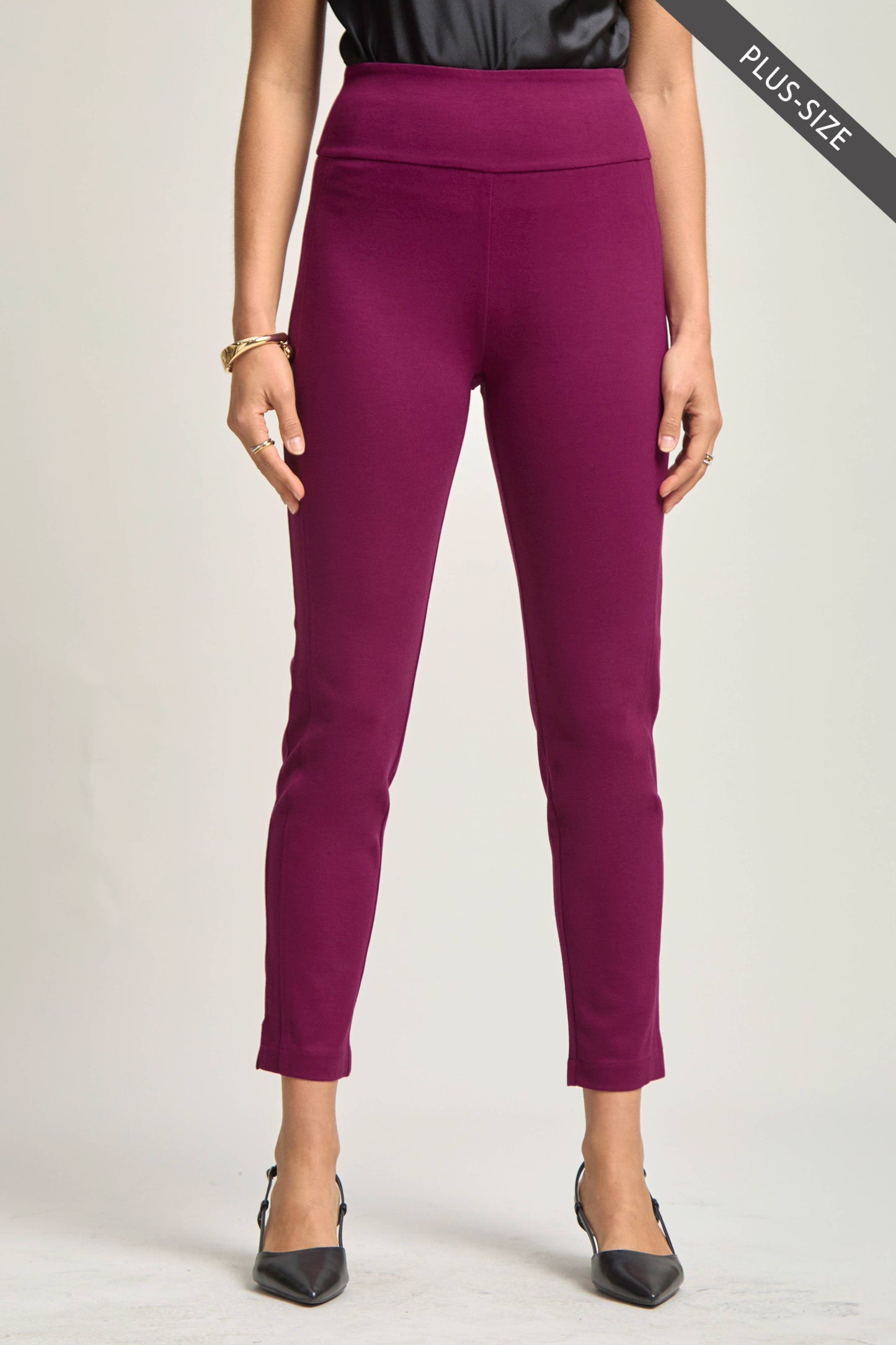 PLUS SIZE Magic High Waisted 28" Skinny Pants