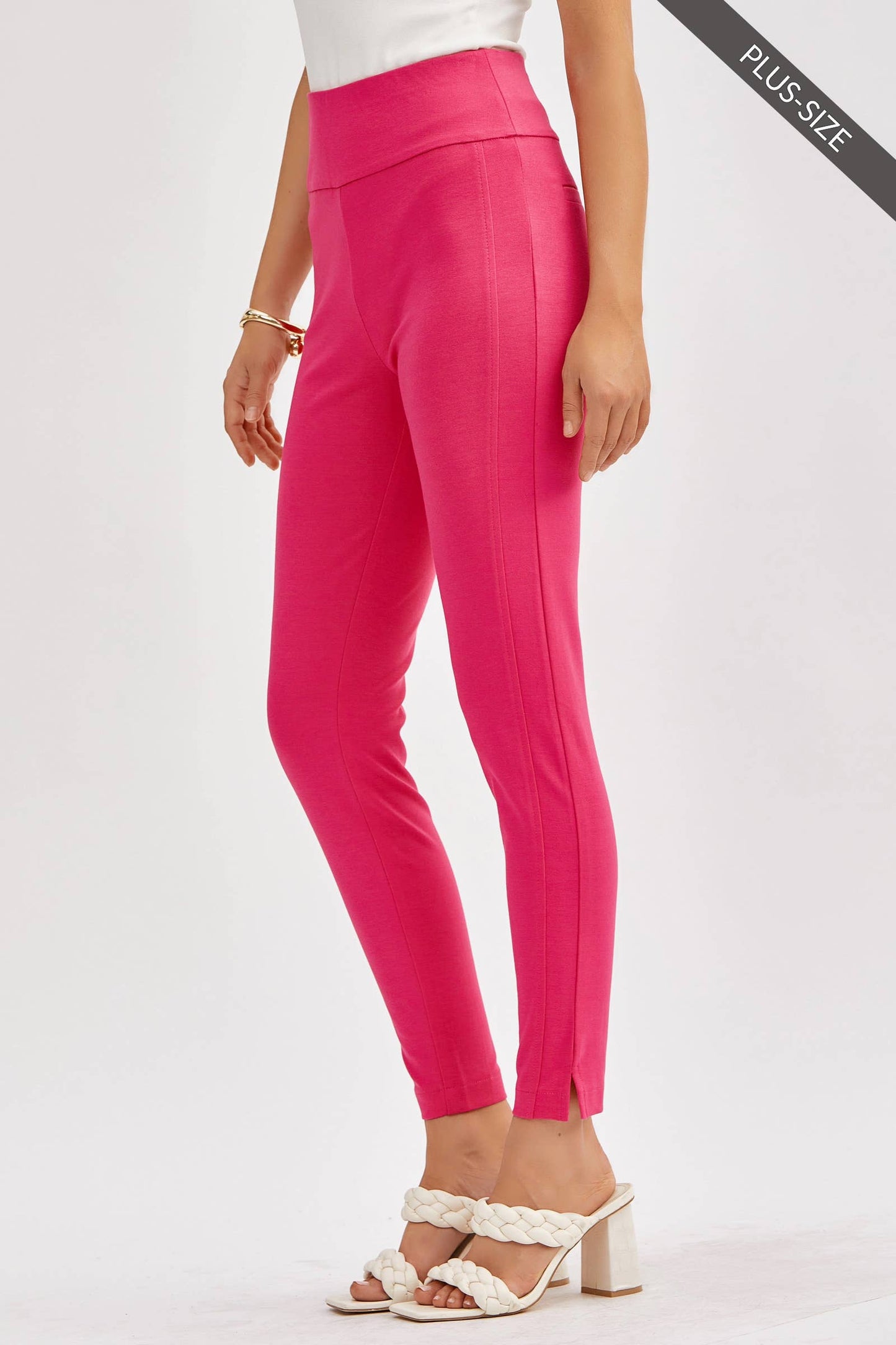 PLUS SIZE Magic High Waisted 28" Skinny Pants