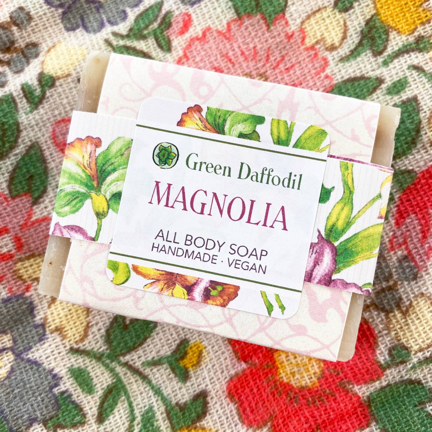 Magnolia Natural Handmade Bar Soap - Floral