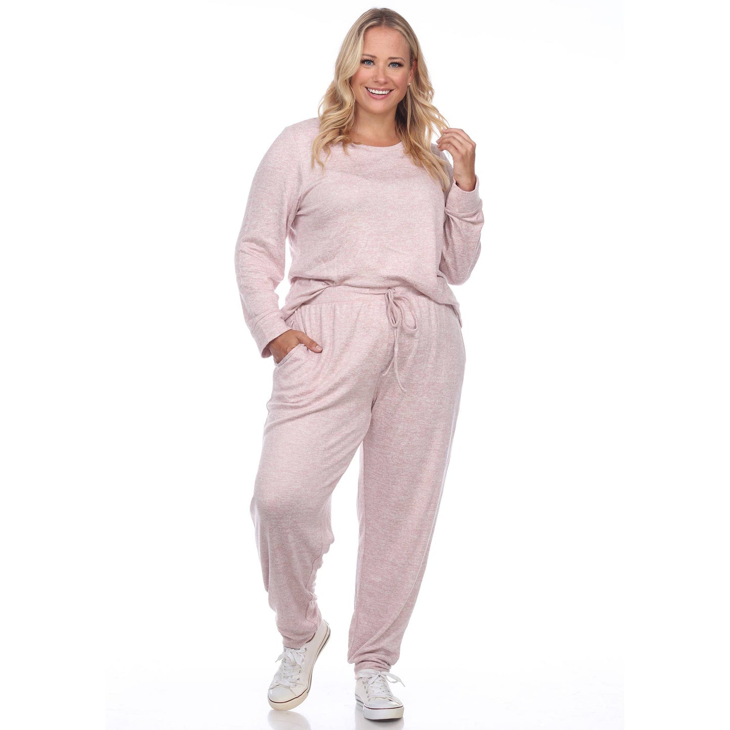 Plus Size 2 Piece Lounge Set