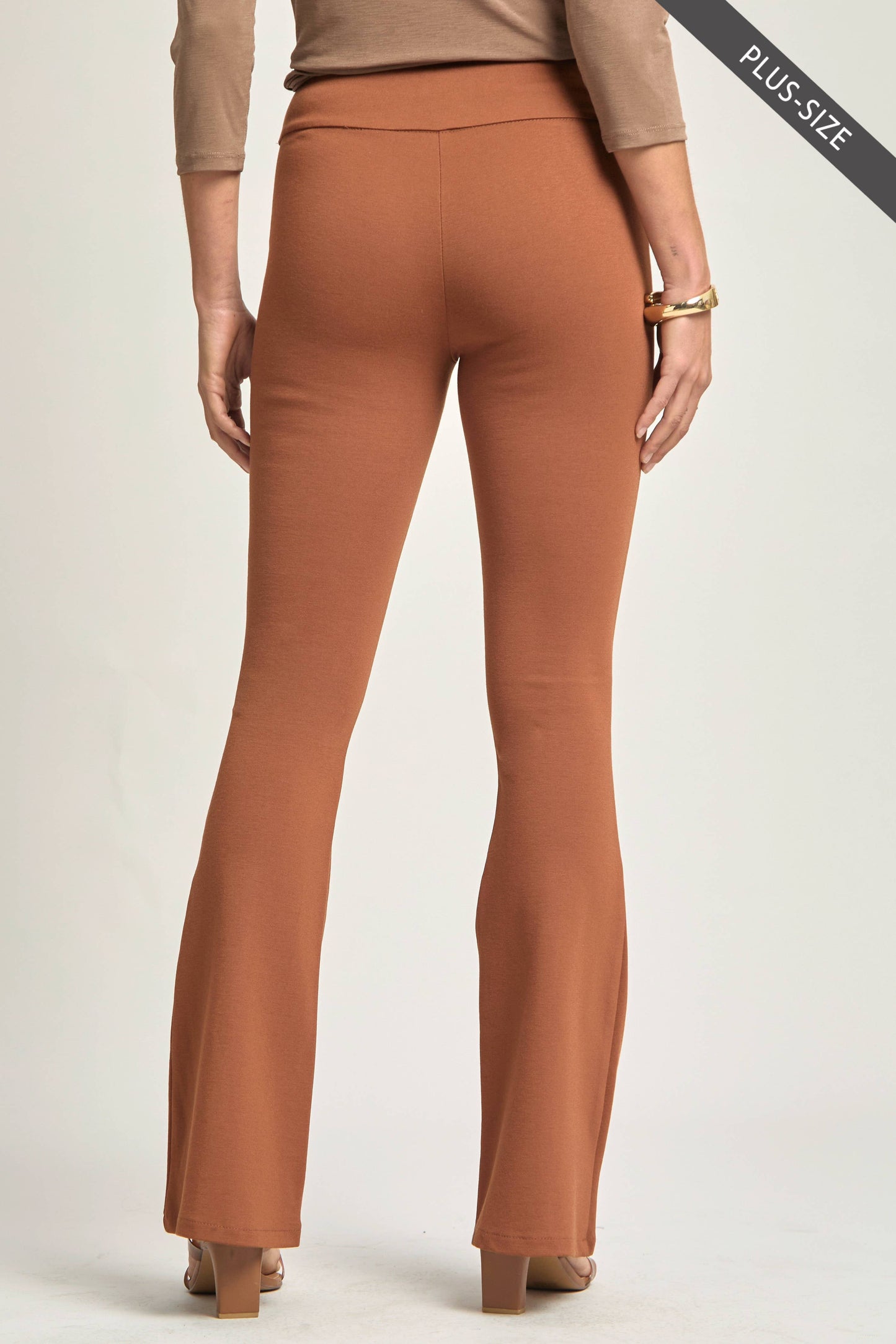 PLUS SIZE Magic High Waisted Kick Flare Pants