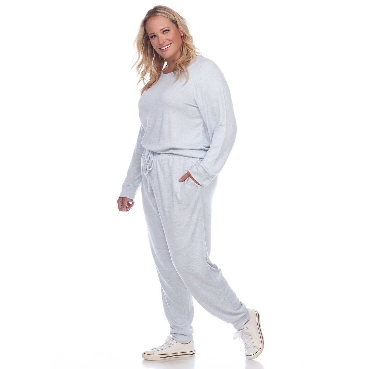 Plus Size 2 Piece Lounge Set