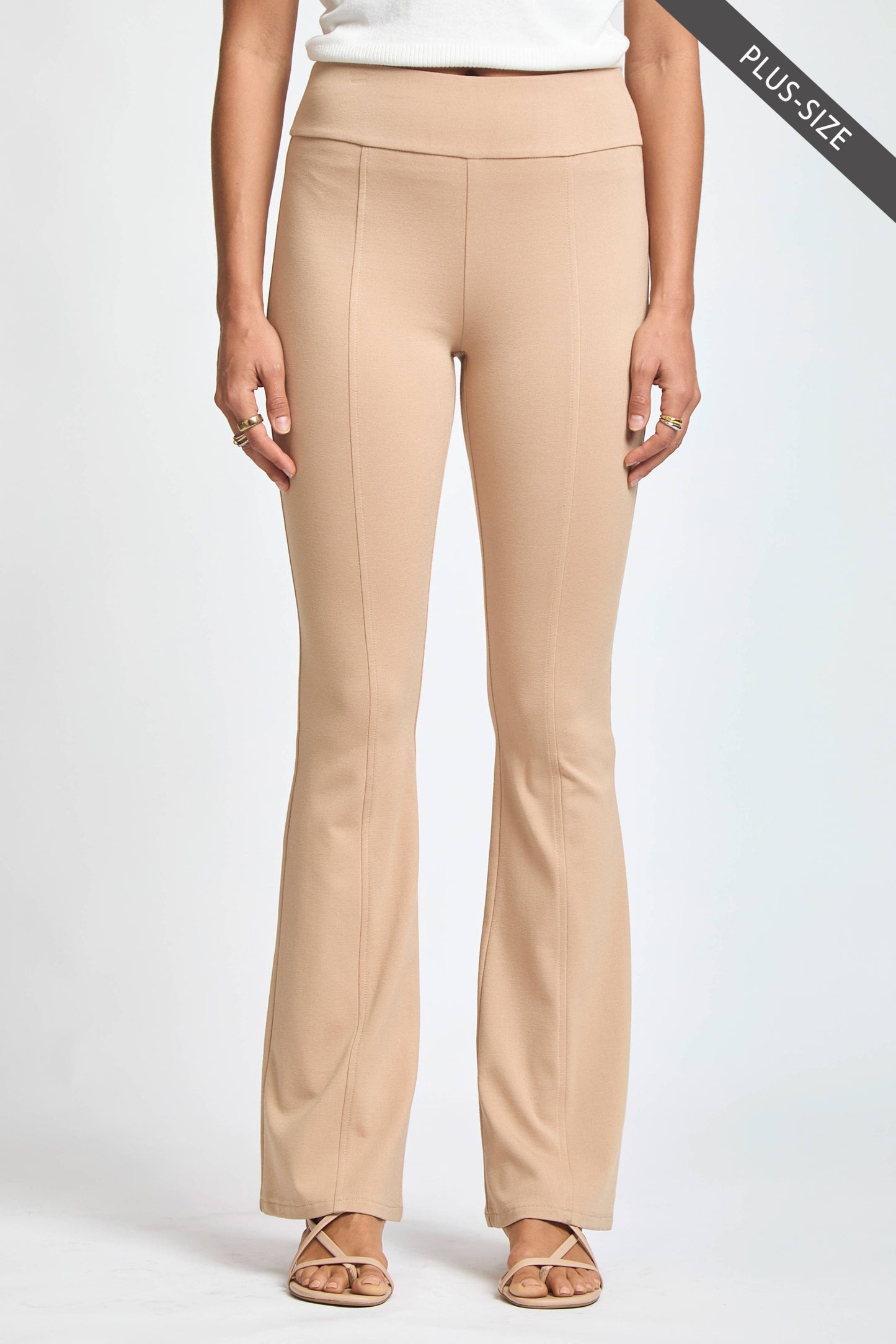 PLUS SIZE Magic High Waisted Kick Flare Pants