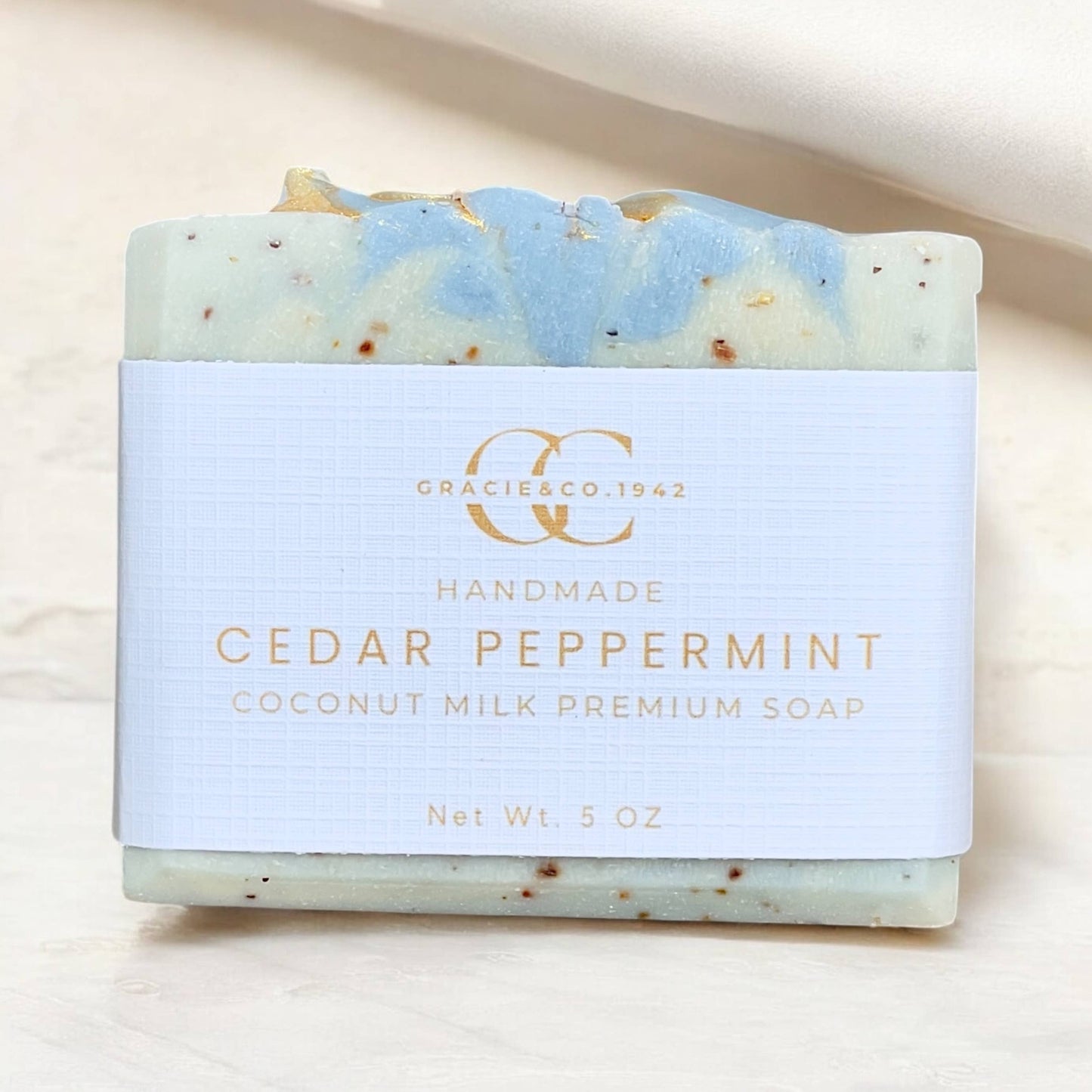 Cedar Peppermint Coconut Milk Premium Soap