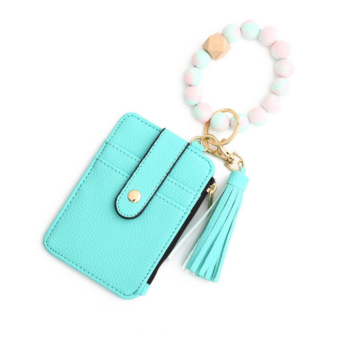 Silicone Wristlet Keychain Card Holder Wallet_CWMM10122