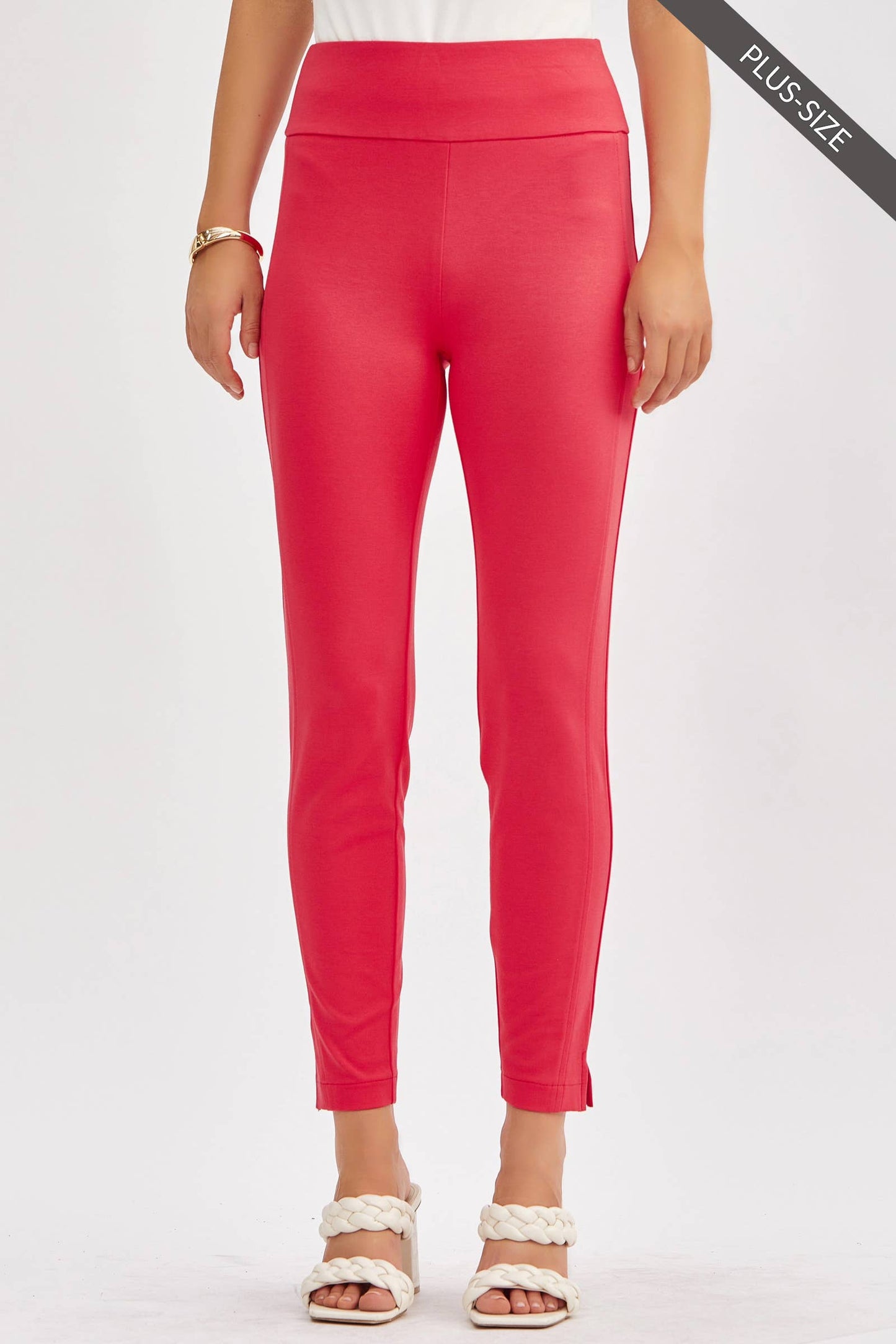 PLUS SIZE Magic High Waisted 28" Skinny Pants