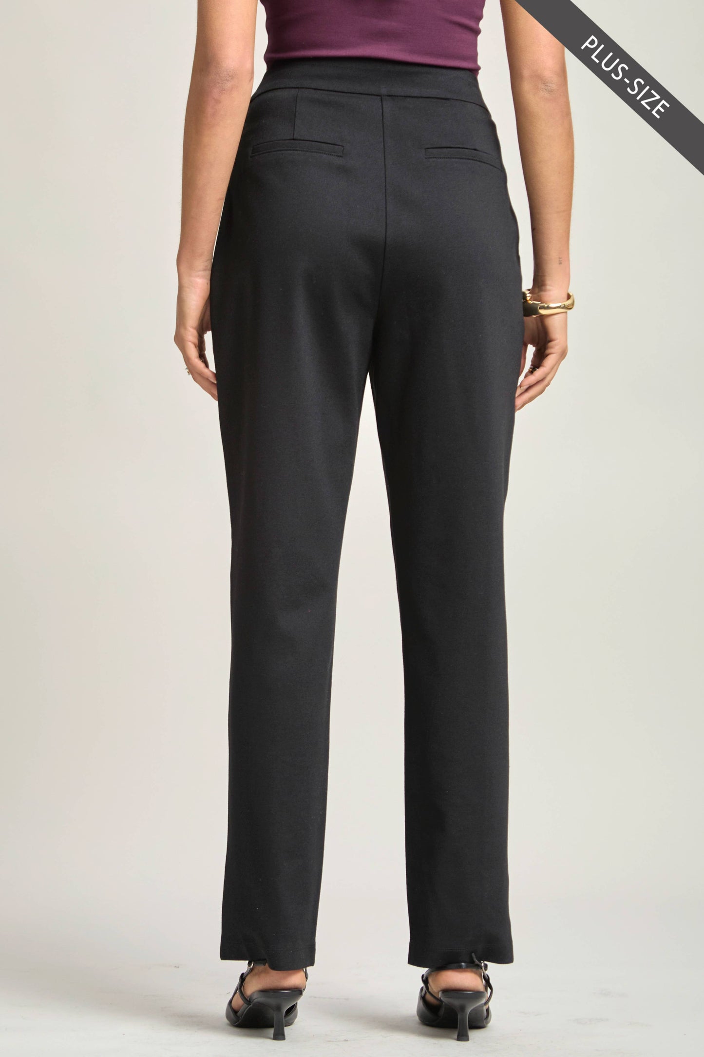 PLUS SIZE Magic High-Rise Barrel Pants
