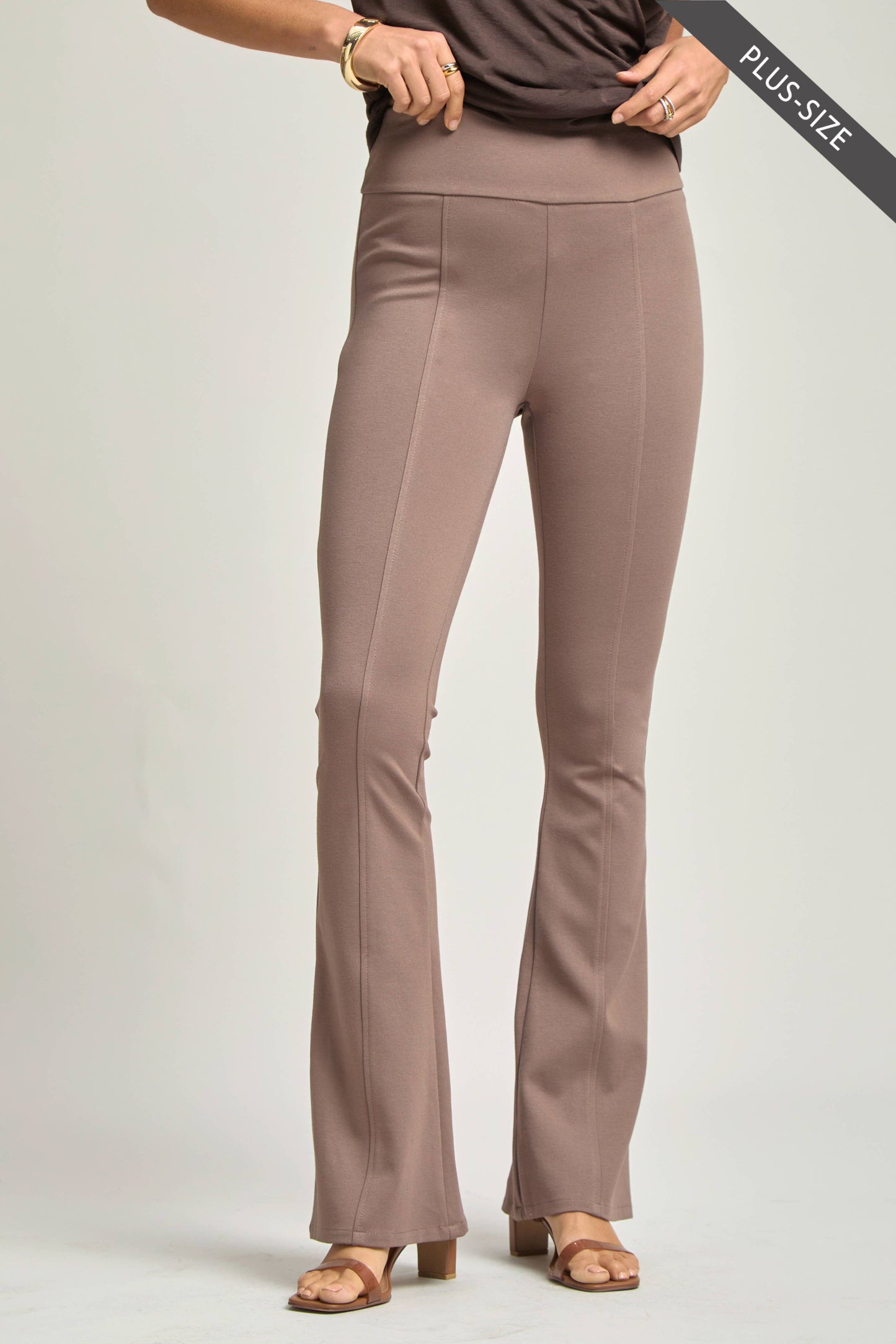 PLUS SIZE Magic High Waisted Kick Flare Pants