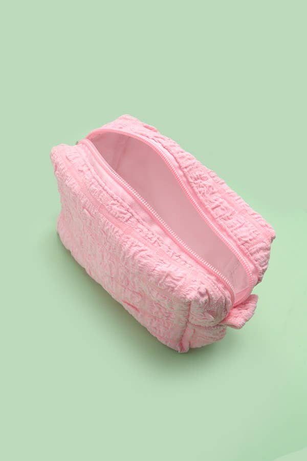 BUBBLE PUFFER MAKEUP COSMETIC POUCH BAG | 40P529