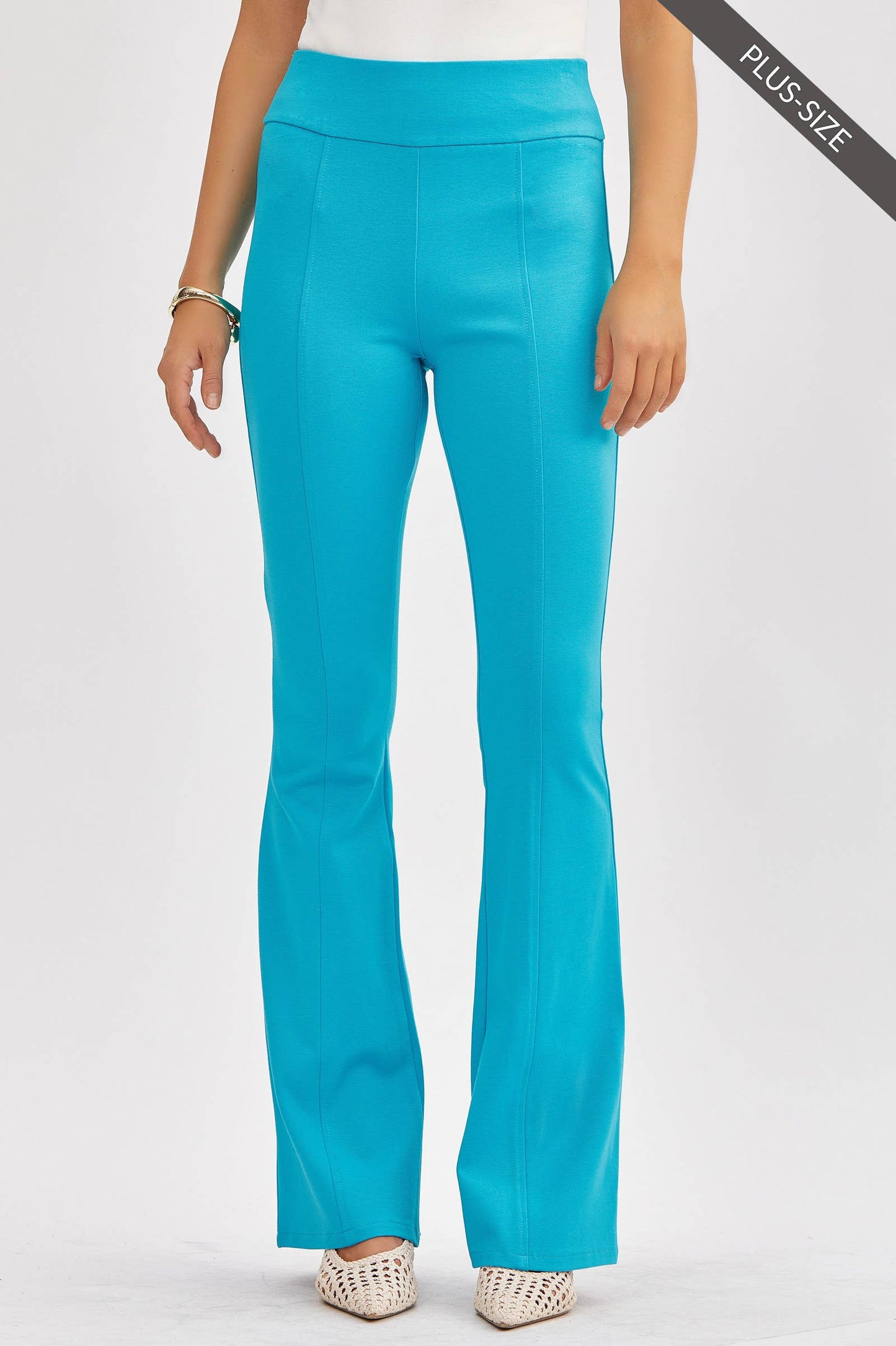 PLUS SIZE Magic High Waisted Kick Flare Pants