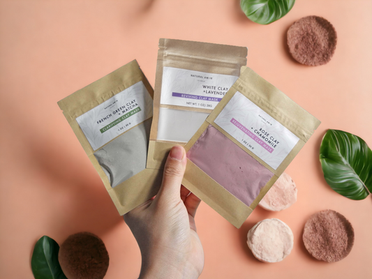 Mini 1oz Clay Mask in bag
