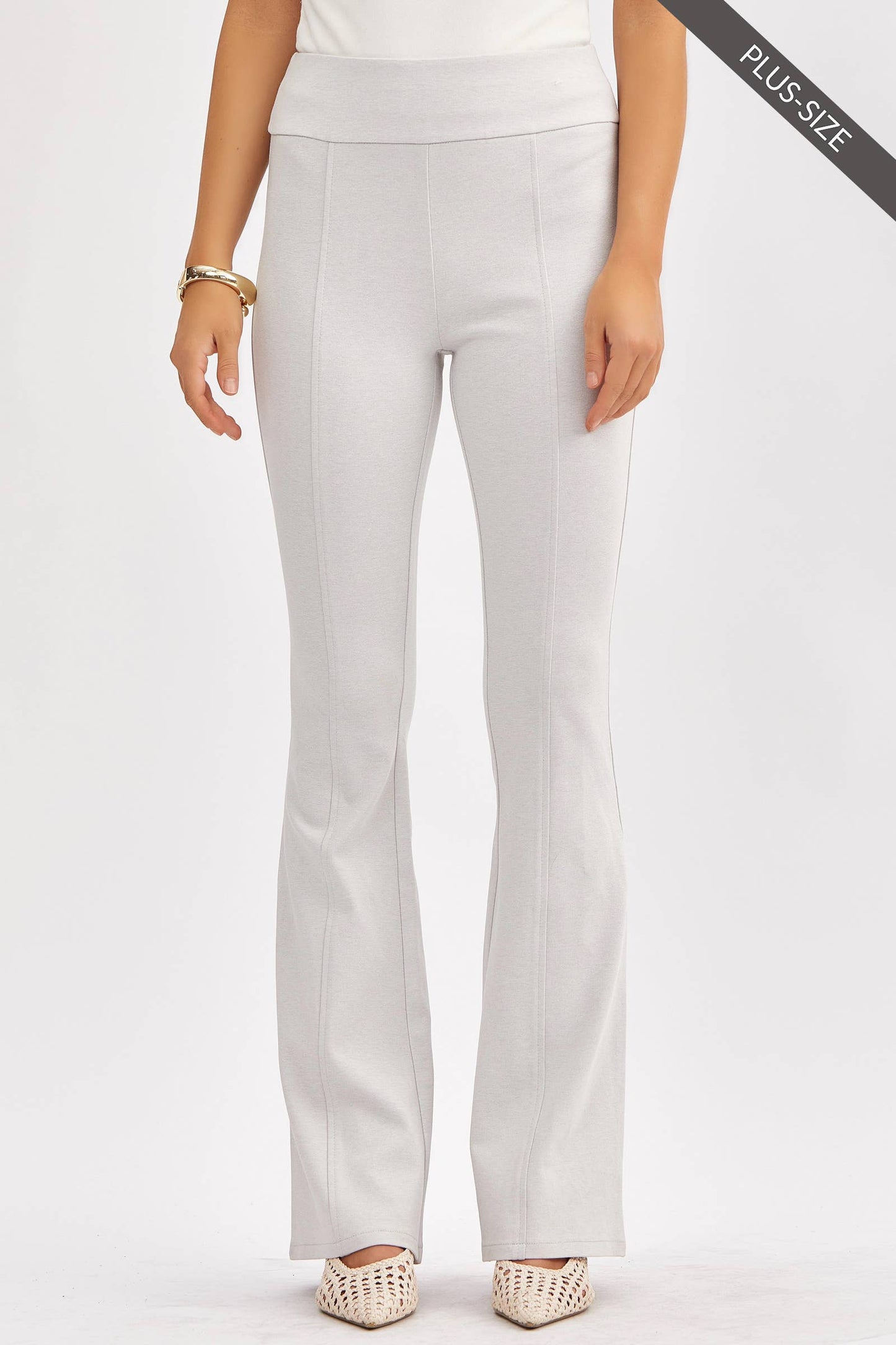 PLUS SIZE Magic High Waisted Kick Flare Pants