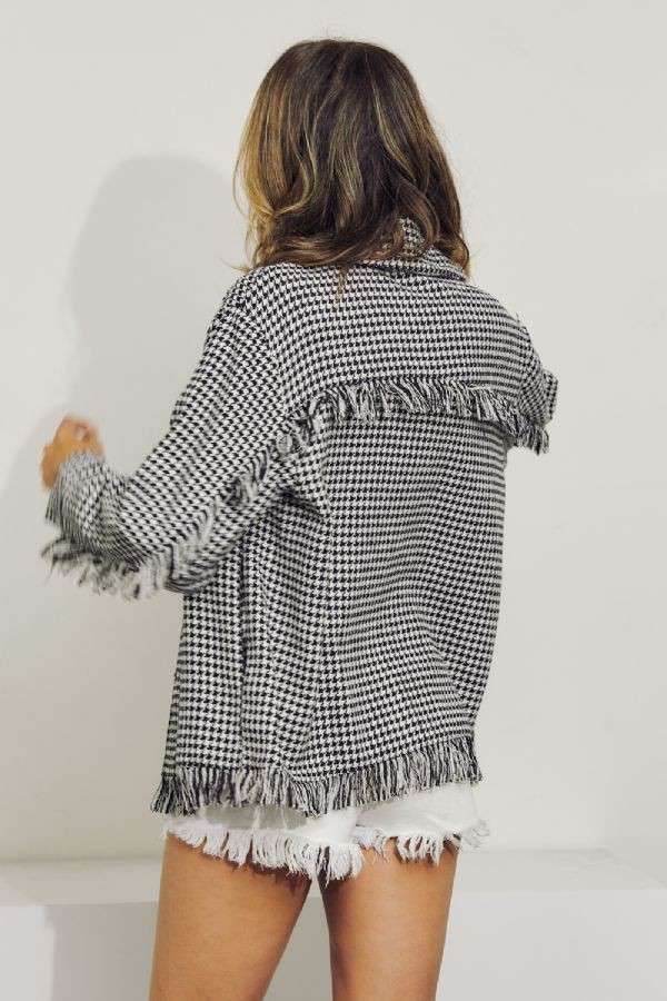PLUS  STRIPE BUTTON DOWN SHIRT WITH POCKETS