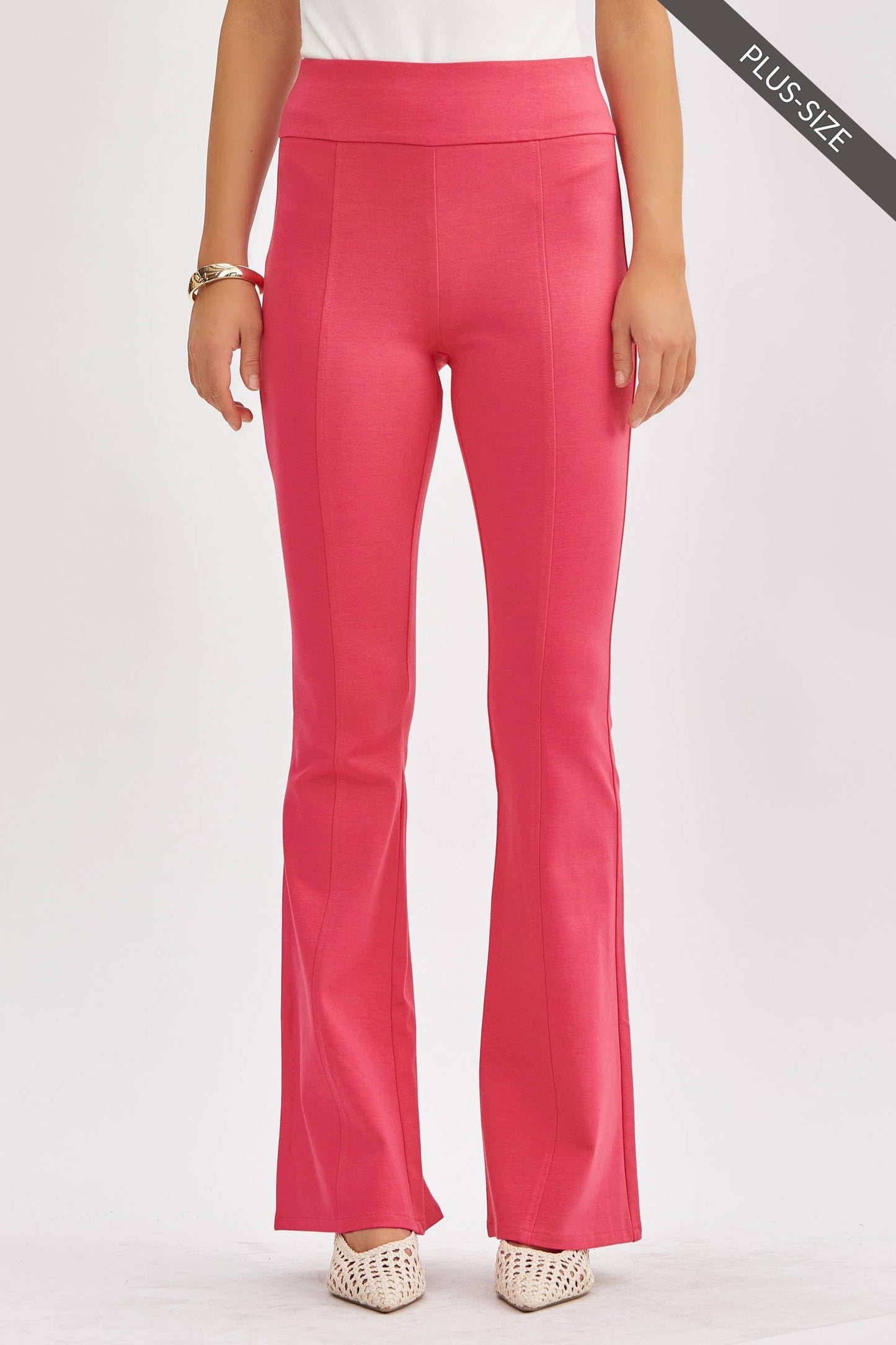 PLUS SIZE Magic High Waisted Kick Flare Pants