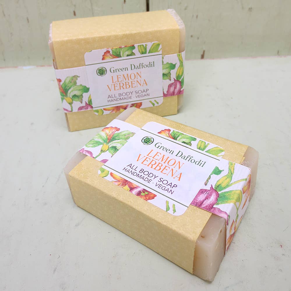 Lemon Verbena Natural Handmade Bar Soap - Citrus