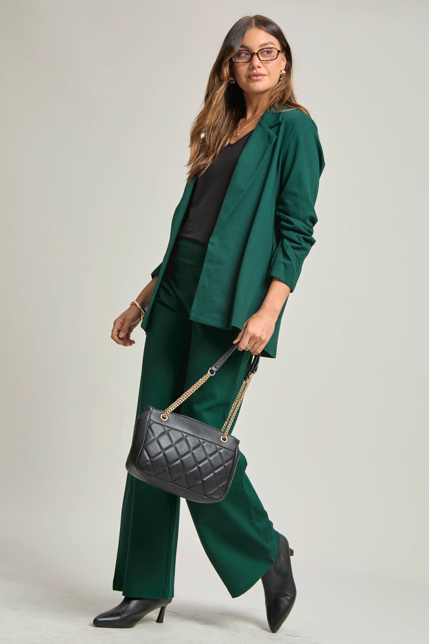 PLUS SIZE Magic 3/4 Sleeve Blazer