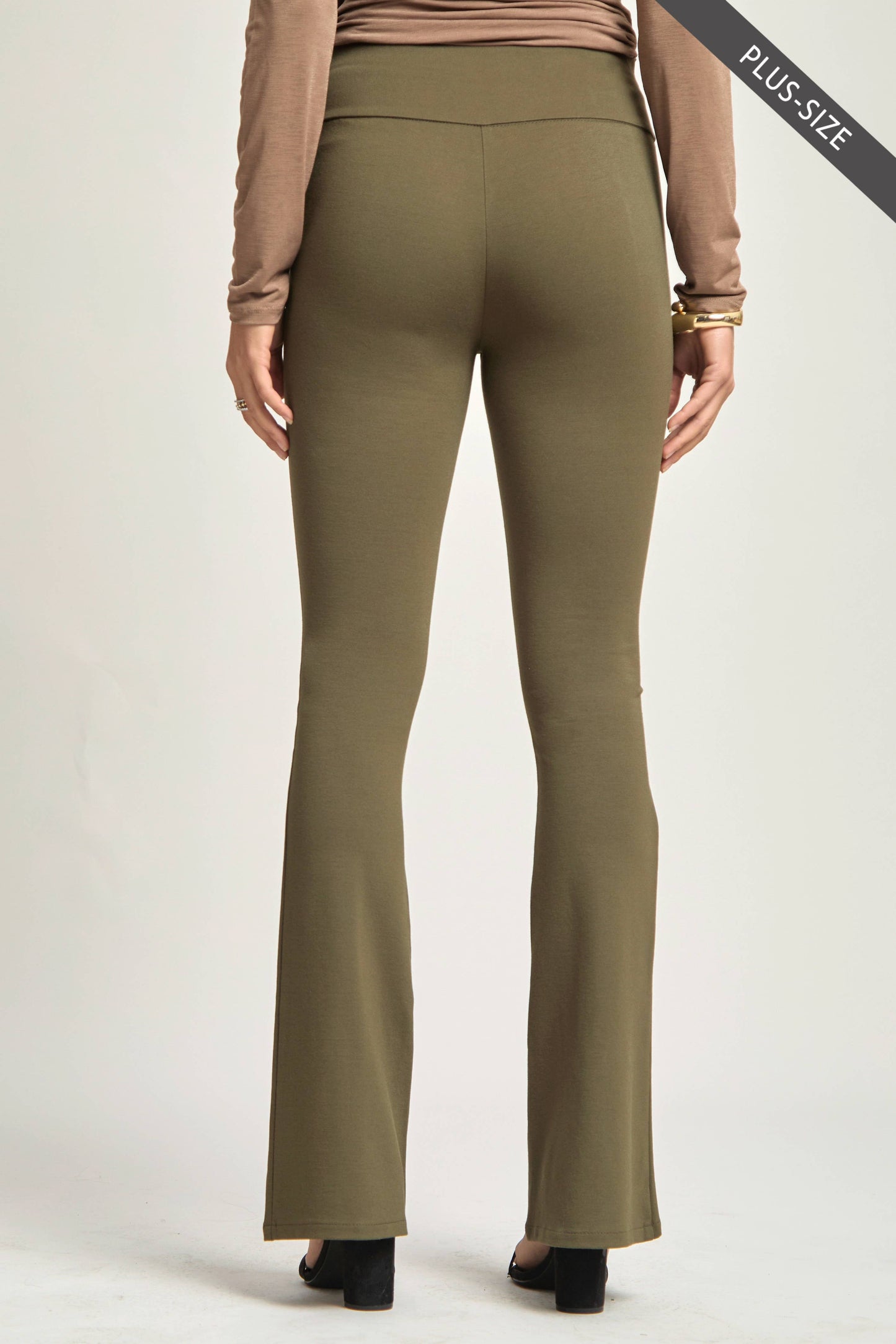 PLUS SIZE Magic High Waisted Kick Flare Pants