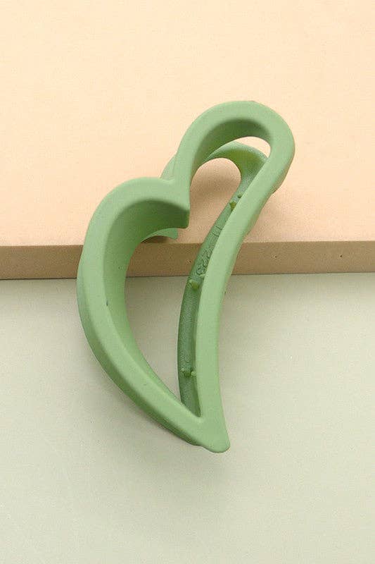HEART HAIR CLAW CLIPS | 40H523