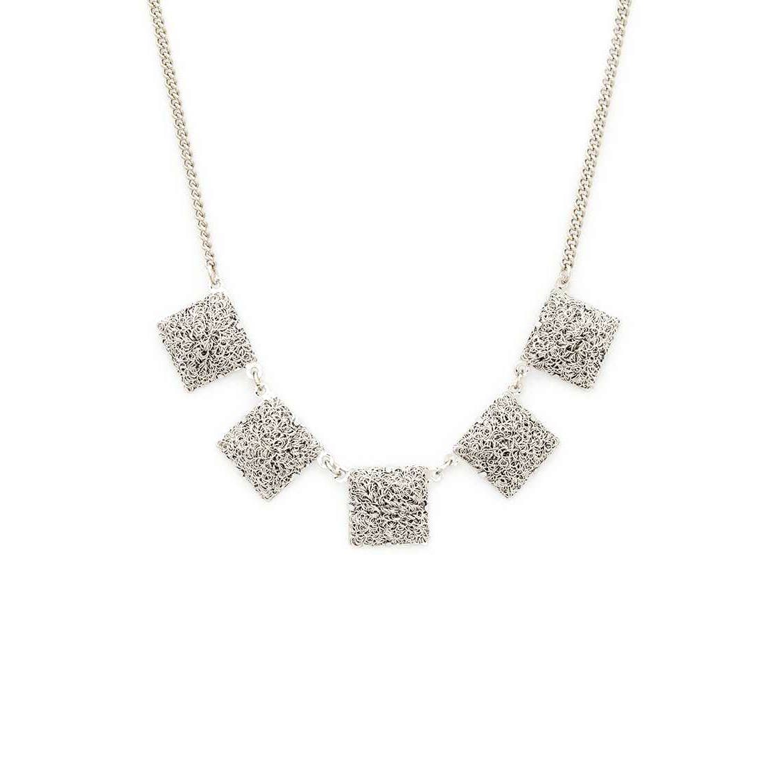 Square Metallic Necklace