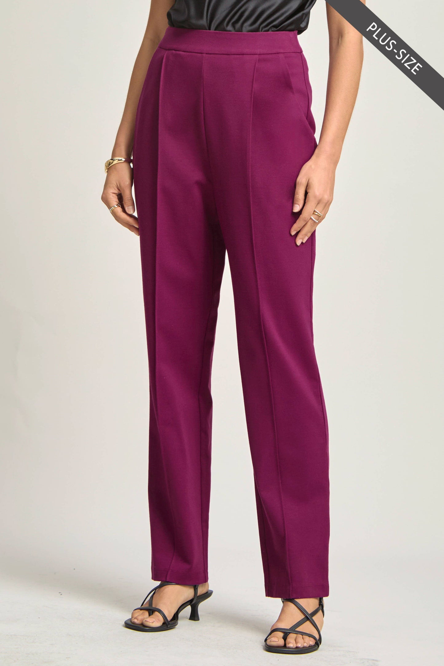 PLUS SIZE Magic High-Rise Barrel Pants