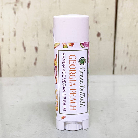 Georgia Peach Lip Balm - Fruity Flavor - Vegan
