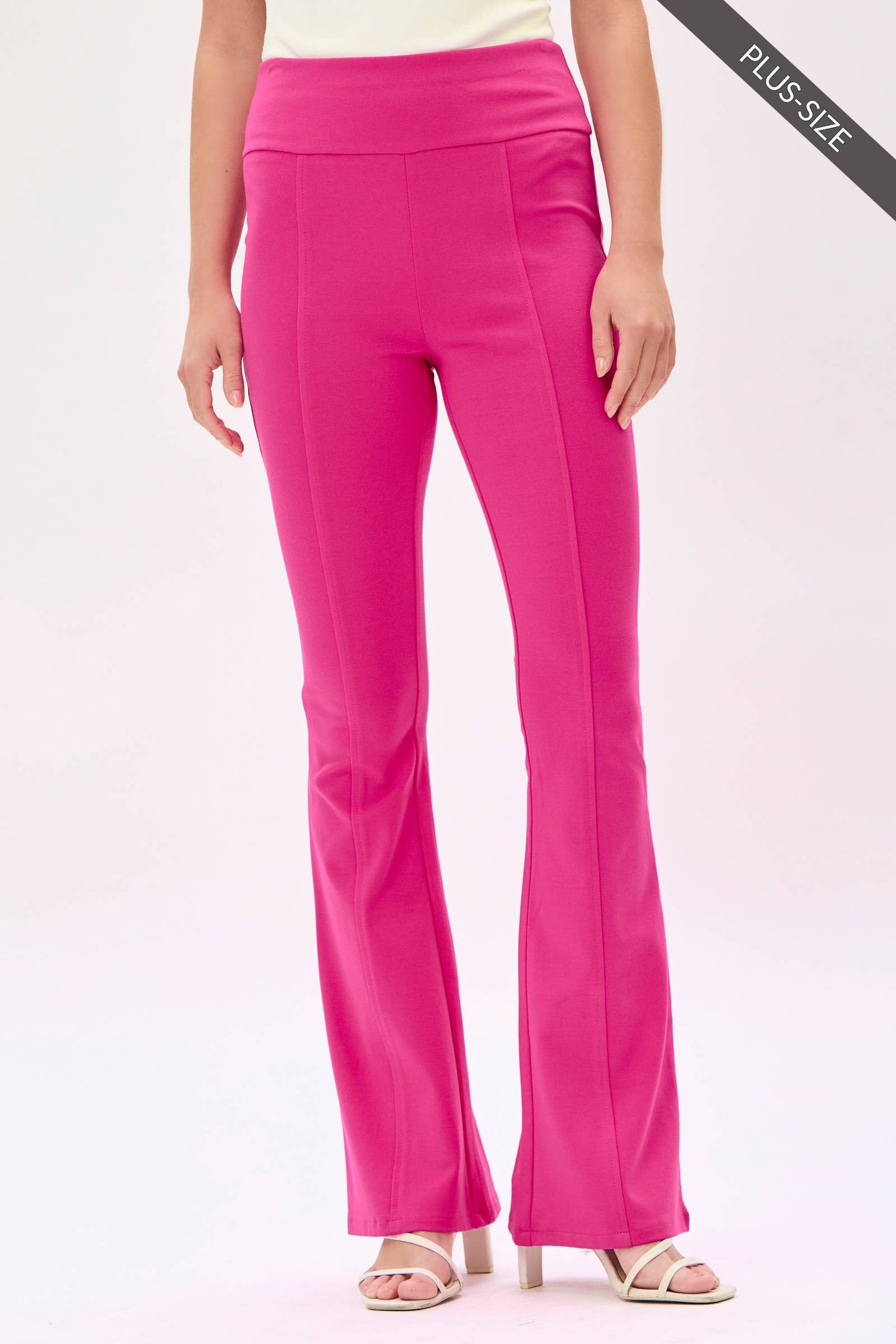 PLUS SIZE Magic High Waisted Kick Flare Pants