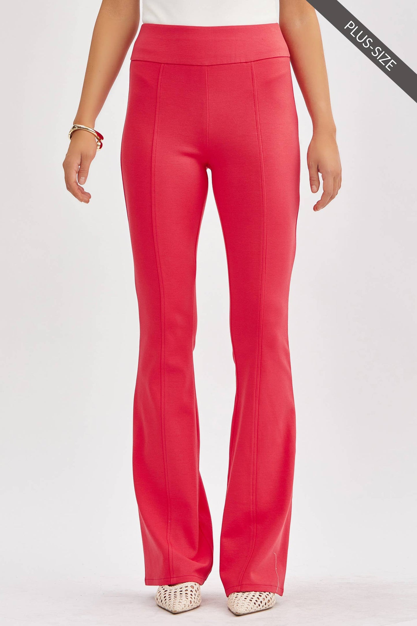 PLUS SIZE Magic High Waisted Kick Flare Pants