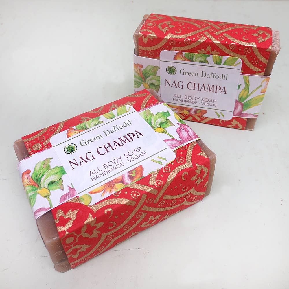 Nag Champa Natural Handmade Bar Soap - Incense