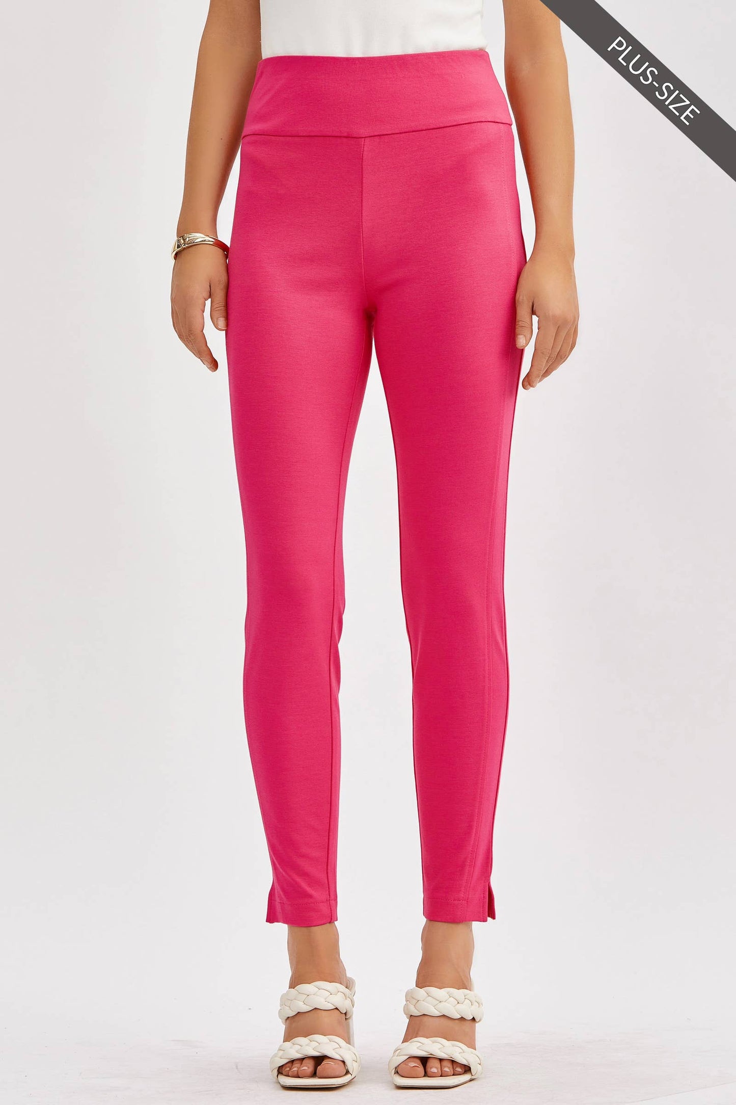 PLUS SIZE Magic High Waisted 28" Skinny Pants