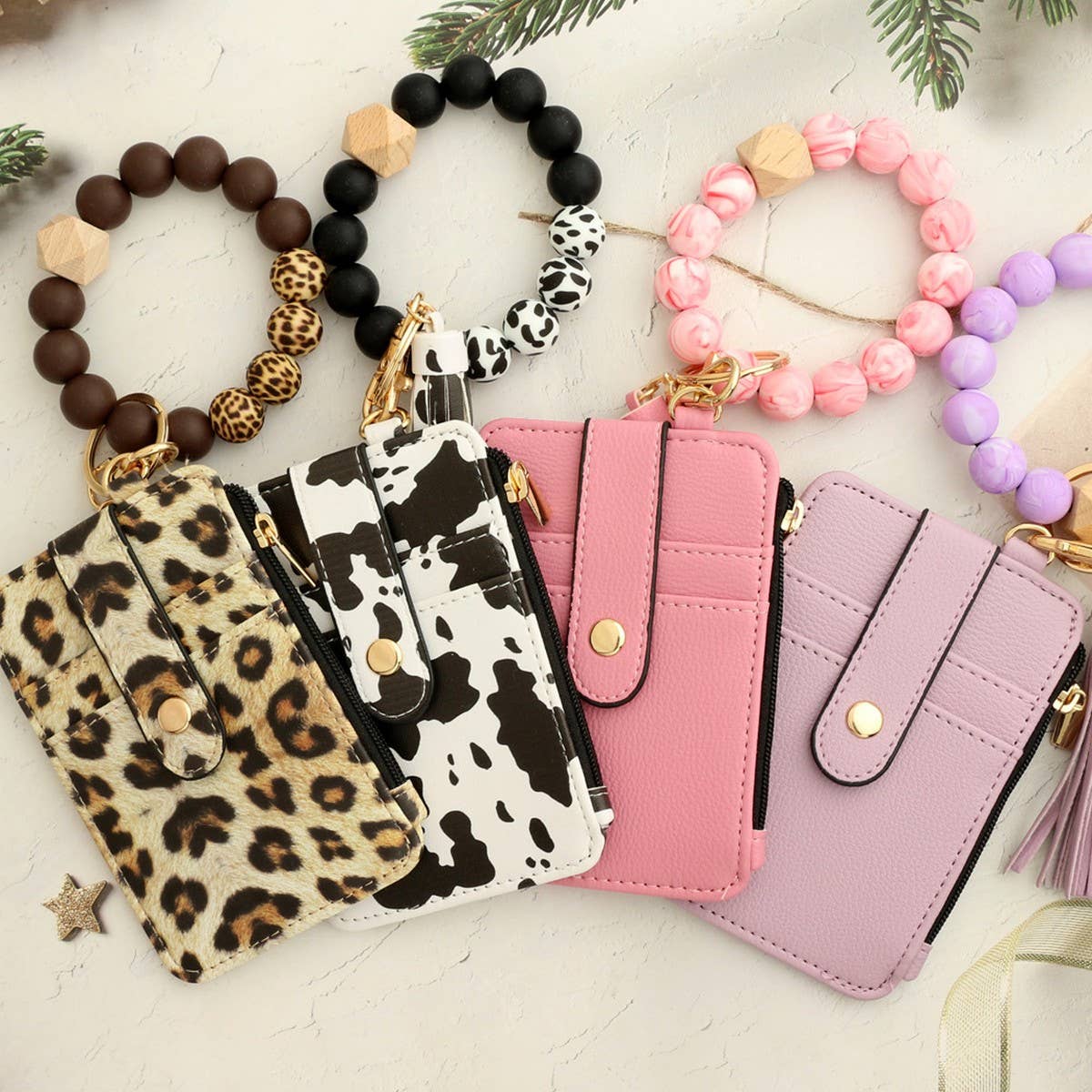 Silicone Wristlet Keychain Card Holder Wallet_CWMM10122
