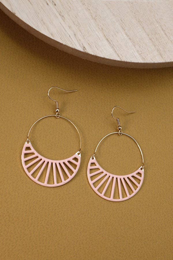 HALF MOON DROP EARRINGS | 51E2070965
