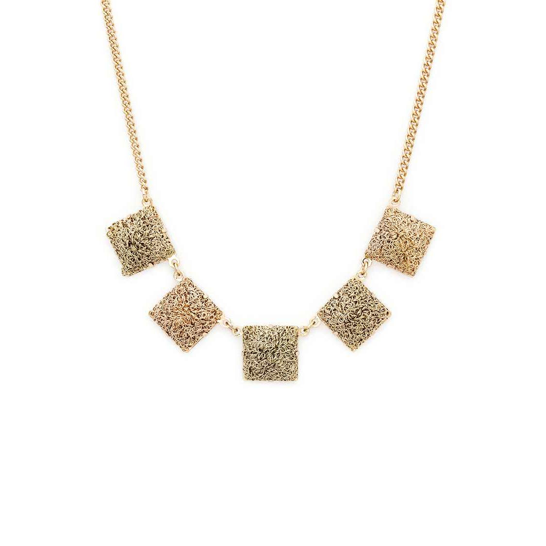 Square Metallic Necklace