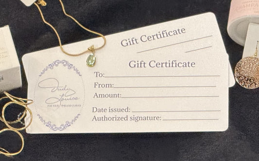 Judy Louise Gift Certificate