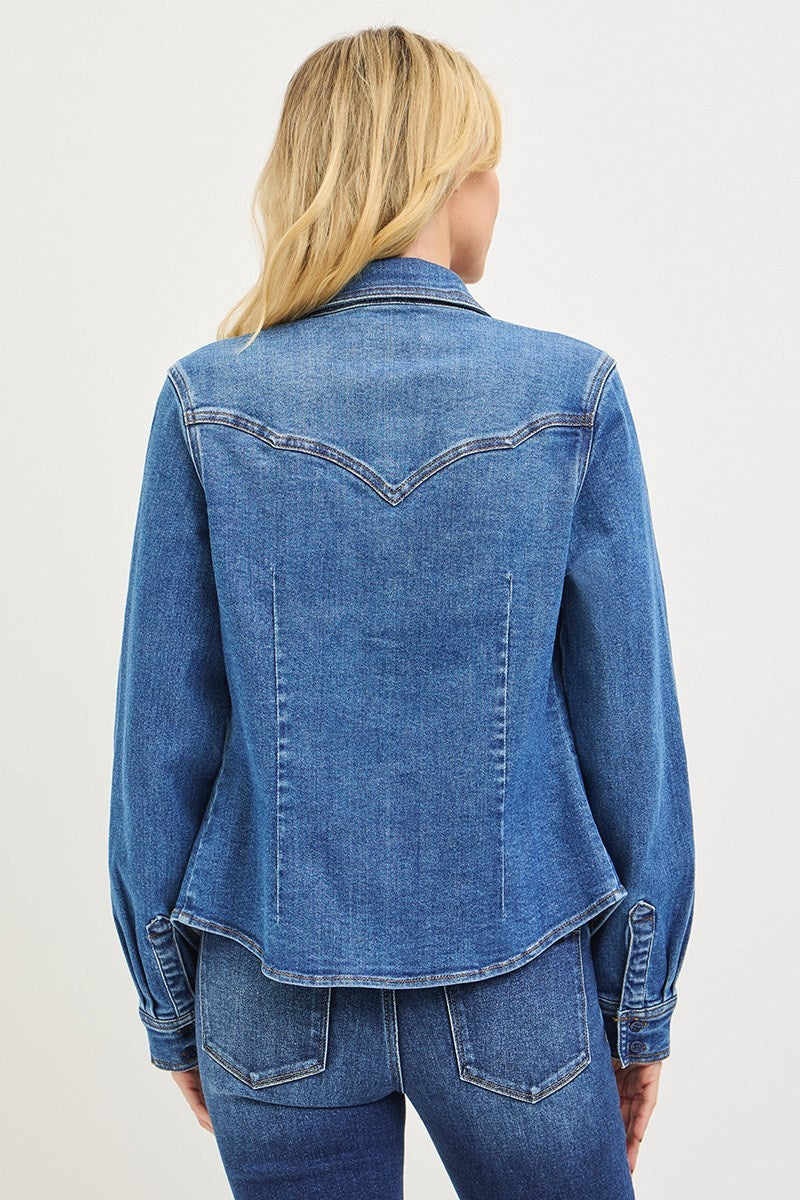 Western Yoke Detailed Shirt